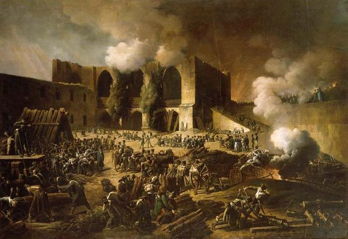 Francois Joseph Heim Siege of Burgos Norge oil painting art